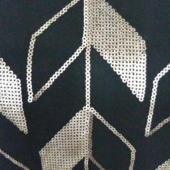 NWT Sequin Embellished Tunic Shirt - Picture 4 of 4